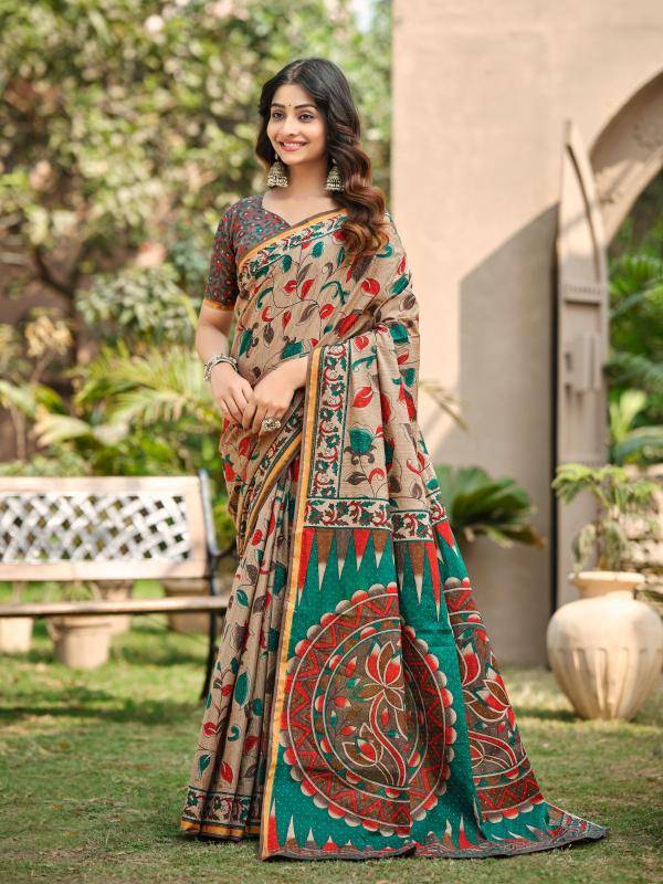 Lakhani kalamkari art  Wholesale sarees online